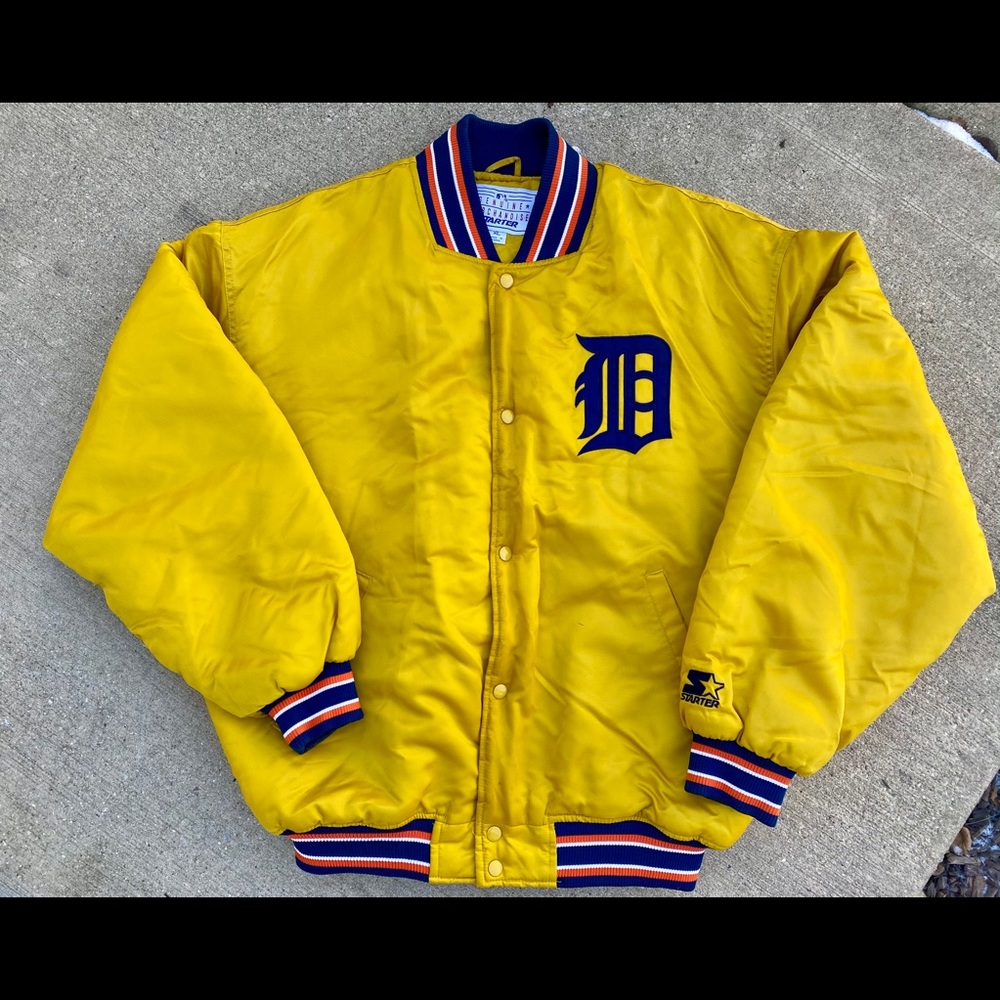 Vintage MLB Detroit Tigers Starter Satin Jacket